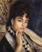 Pierre Renoir Madame Alphonse Daudet painting